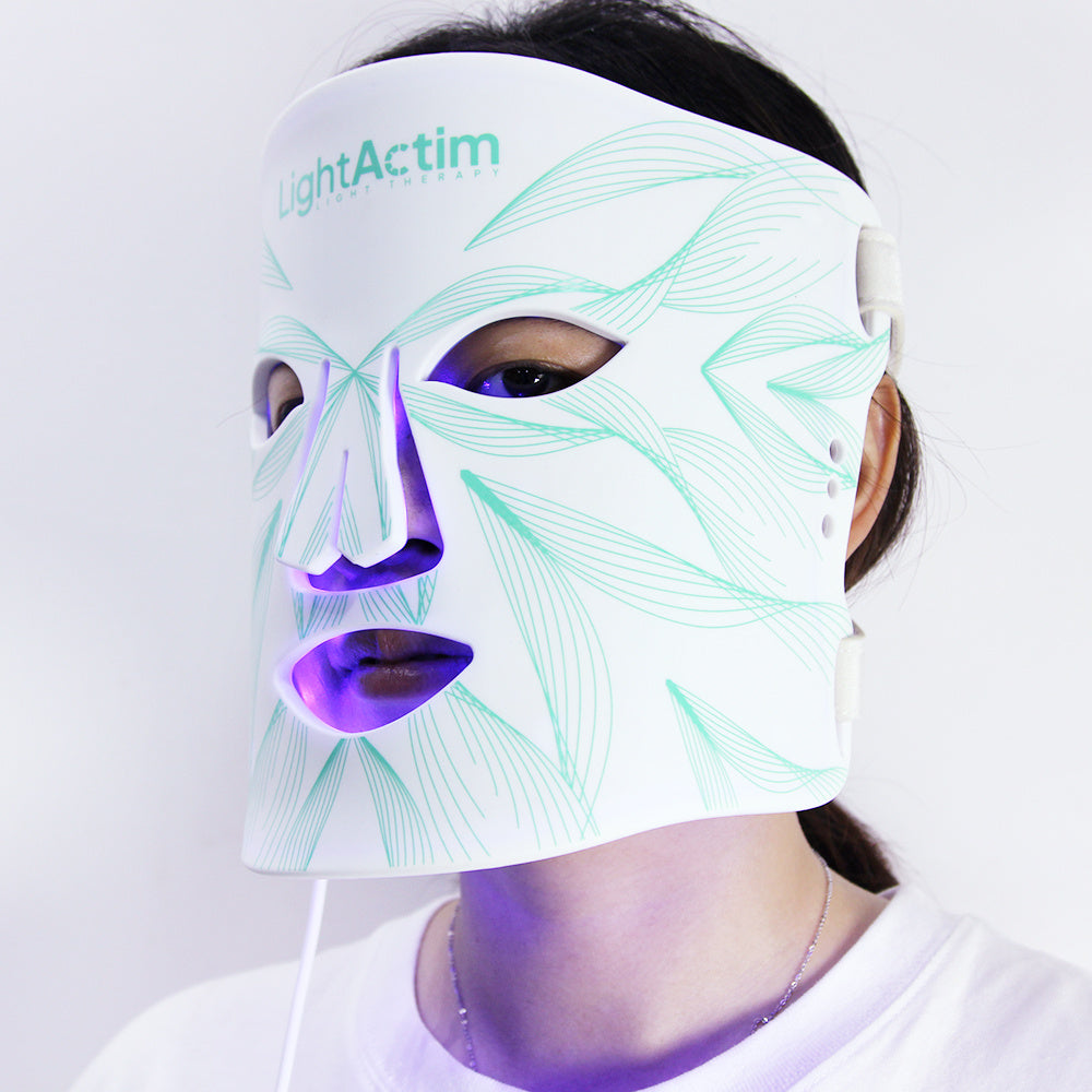 Silicone LED Light Therapy Facial Mask- At-Home Anti-Aging and Radiance Care!