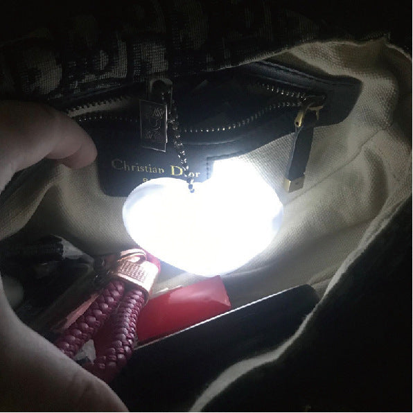 Heart-Shaped LED Purse Light – Switch On/Off | Perfect Gift for Her