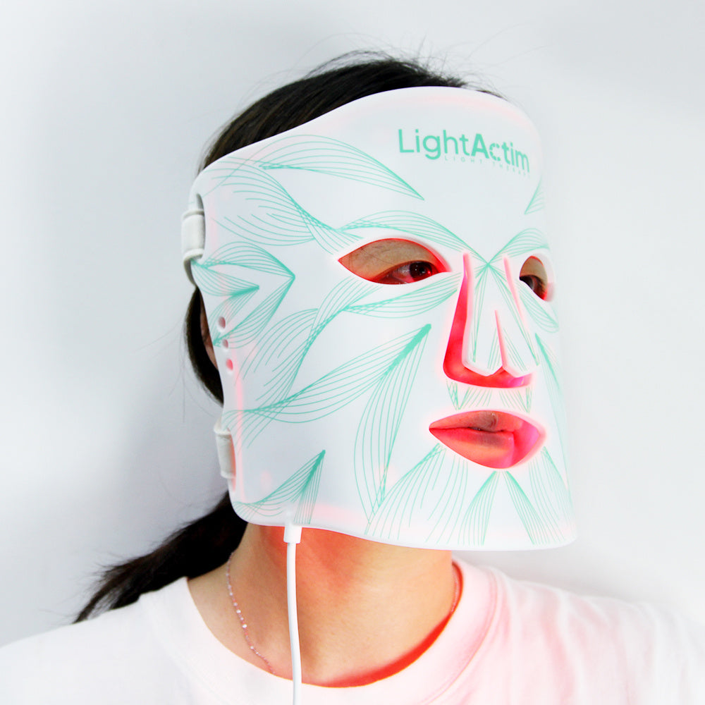 Silicone LED Light Therapy Facial Mask- At-Home Anti-Aging and Radiance Care!