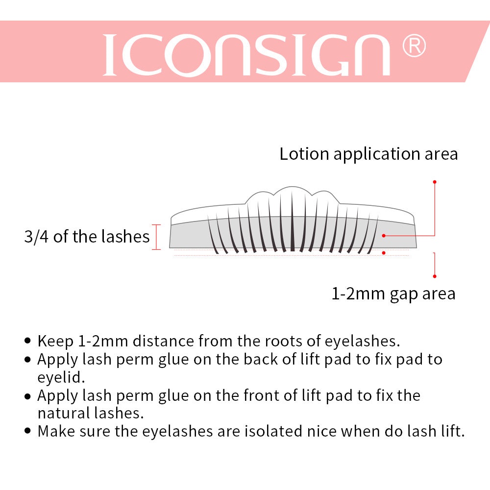 ICONSIGN Lash Lift Kit – Eyelash Perming & Curling Set