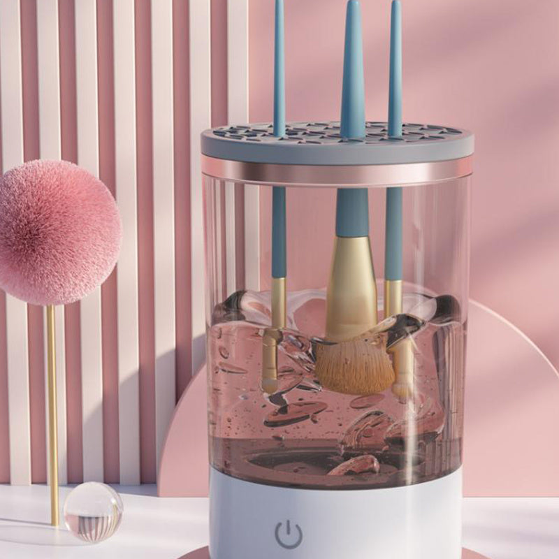 USB Electric Makeup Brush Cleaner – Portable & Automatic